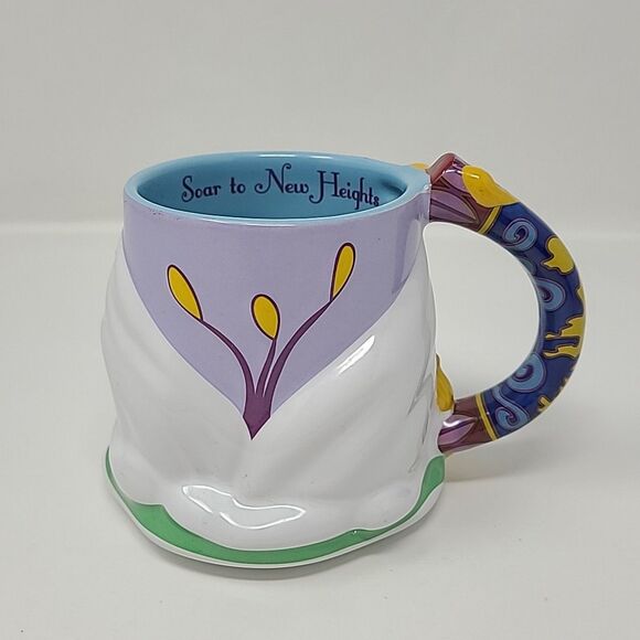 Disney Parks Aladdin Princess Jasmine Lotus Flower Coffee Tea Mug Cup 12 Oz. - Picture 1 of 6